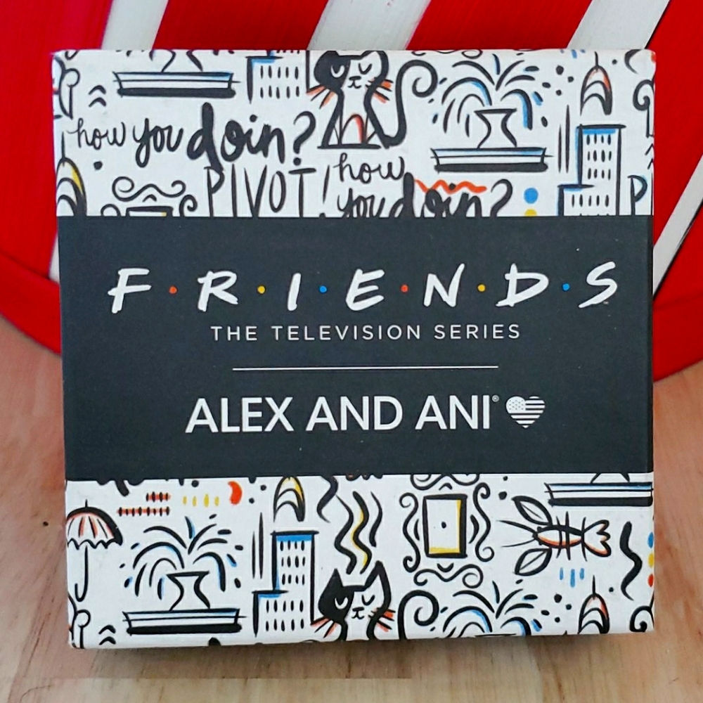 Alex and Ani Friends Bangle- How You Doin? NIB